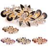 1PC Colorful Metal Hair Clips Shinning Crystal Rhinestones Peacock Hairpin Women Girls Headwear Barrettes Hair Styling Tools (Color : B-multicolor) view 3