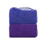 2 Pieces African Net Sponge, Long African Exfoliating Net, Net Bath Sponge Shower Body Scrubber Back Scrubber Skin Smoother, Stretches to Approximately 63" (Blue&Purple) view 1