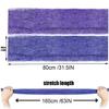 2 Pieces African Net Sponge, Long African Exfoliating Net, Net Bath Sponge Shower Body Scrubber Back Scrubber Skin Smoother, Stretches to Approximately 63" (Blue&Purple) view 4