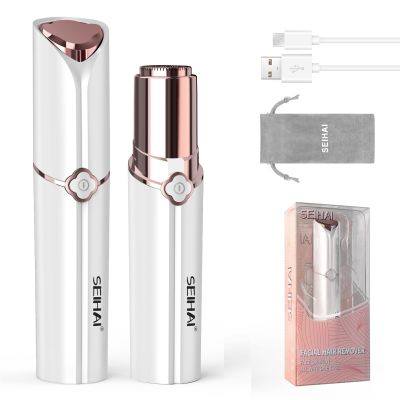 Facial Hair Removal for Women, SEIHAI Hair Removal Device, Face Razors for Women, Personal Care Products/Facial Hair Remover for Face, Lip, Chin, with a Branded Storage Bag