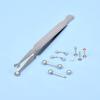 DJCIW Multi-Purpose Piercing Clamp Tool,Piercing Removal Tool-Perfect to Change and Remove Cartilage,Lip and Nose Jewelry Remove Ball Back Earrings view 2