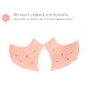 DEAVER Heel Protector, Chapped Heels Moisturizing Socks, Foot Cover Ripstop Cushion Protector Sleeve,Plantar Fasciitis Cracked Skin Care Repair Breathable view 4