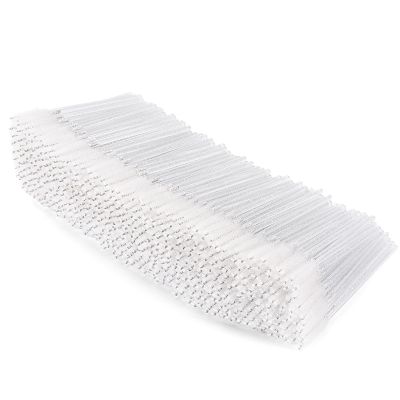 500 Pcs Disposable Mascara Wands, Crystal Spoolies Brush for Eyelash Extensions, Spooly Eyelash Eyebrow Brushes Lash Wand Applicator Makeup Kits
