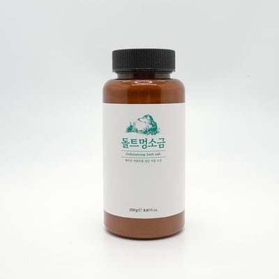 [GREENPEBBLE] Dolteumung Bath Salt, Healing Massage Salt, Minimal Skin Irritation, Calming, Relaxing, 8.81 oz