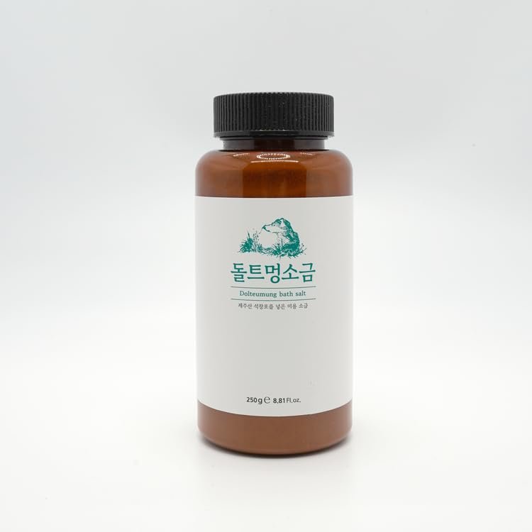 [GREENPEBBLE] Dolteumung Bath Salt, Healing Massage Salt, Minimal Skin Irritation, Calming, Relaxing, 8.81 oz