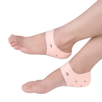 DEAVER Heel Protector, Chapped Heels Moisturizing Socks, Foot Cover Ripstop Cushion Protector Sleeve,Plantar Fasciitis Cracked Skin Care Repair Breathable