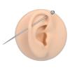 DJCIW Industrial Piercing Kit with 14G Industrial Barbell 316L Stainless Steel 12G Piercing Needles Piercing Taper and Disposable Clamps Industrial Ear Piercing Kit view 2