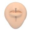 DJCIW Lip Piercing Kit with 16G Lip Ring 316L Stainless Steel 14G Piercing Needles Piercing Taper and Disposable Clamps for Lip Piercing view 2
