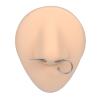 DJCIW Ear Nose Septum Piercing Kit, Horseshoes Ring Piercing Kit for All Piercings 316L Stainless Steel 14G Piercing Needles Piercing Taper and Disposable Clamps Kit view 2