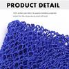 2 Pieces African Net Sponge, Long African Exfoliating Net, Net Bath Sponge Shower Body Scrubber Back Scrubber Skin Smoother, Stretches to Approximately 63" (Blue&Pink) view 3