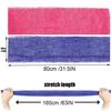 2 Pieces African Net Sponge, Long African Exfoliating Net, Net Bath Sponge Shower Body Scrubber Back Scrubber Skin Smoother, Stretches to Approximately 63" (Blue&Pink) view 4