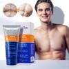 ULELA DIKML Hair Removal Cream for Men - Painless, Flawless, Soothing Depilatory for Unwanted Coarse Male Body Hair - No Hair Crew Intimate/Private At Home view 2