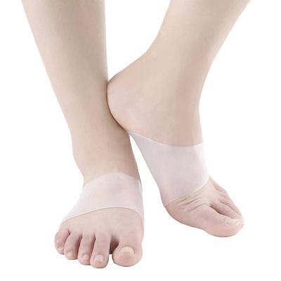 Gel Plantar Protector-Silicone Gel Guard for Men and Women-Moisturizing Blisters, Cracked Feet, Plantar Fasciitis, Protective Insert Sleeves