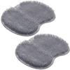 2PACK Shower Foot Scrubber Mat Back Washer Back Exfoliating Bath Wash Pad Wall Mounted Slip Suction Cups Foot Scrubber for Use in Shower Cups Foot Cleaner for Men and Women view 1