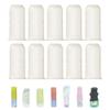 NELSHP Silicone Bottle Covers,10 Pack Travel Essentials for Women Beach Vacation,Travel Size Toiletries Accessories, Cruise Ship Vacation Must-Have, Leak Proofing view 1