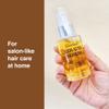 TERRAFIQUE Hair Straightening Serum - Anti-Frizz Leave-in Conditioner with Keratin and Argan Oil for All Hair Types - 2 Fl. Oz. view 2