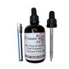 Castor Oil Starter Pack Cold Pressed-Hexane Free Organic Holistic Hair and Skin 4 oz Glass Amber Bottle view 1