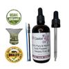 Castor Oil Starter Pack Cold Pressed-Hexane Free Organic Holistic Hair and Skin 4 oz Glass Amber Bottle view 2