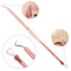4pcs/set Blackhead Removal Needles Tool Kit Acne Clip Blemish Squeeze Pimple Acne Extractor Black Head Pore Cleaner Cleansing Tool for Skin Care view 4
