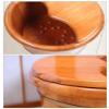 Katzowen Foot Bath Spa Feet Soaking Tub, Solid Wood Foot Tub, Foot Spa Machine Feet Soaking Tub, Soothe Relax Tired Feet Foot Spa Bath Massager view 3