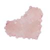 2Pcs Rose Quartz Eye Mask, Jadestone Eye Patch Reduce Edema Relieve Eye Strain Heart Shaped Stone Eye Pad for Massage Cooling Mask view 4