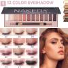 Qiong All in One Makeup Kit Full 12 Colors Naked Eyeshadow,2 Color Compact Powder,Liquid Foundation,Lipsticks, Blush,Eyebrow Soap,Winged Eyeliner Stamp,Makeup Gift Set for Women, Teens & Girls(Naked) view 2