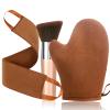 VNITT 3 IN 1 Self Tanning Mitt Applicator Kit Set,Self Tanning Glove and Back Self Tanner Applicator Kabuki Self Tanner Brush,Sunscreen Brush- Fake Tan Applicator for Face and Body,Hands view 1