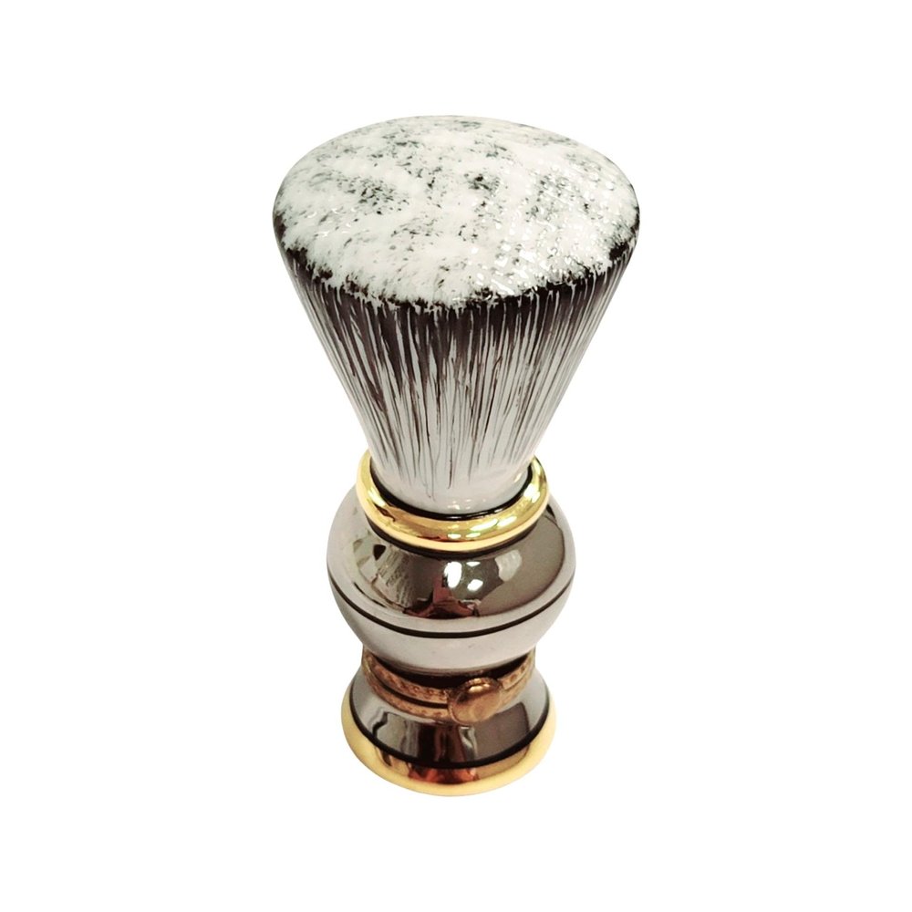 Limoges Chrome Shaving Brush Box for Grooming Enthusiasts
