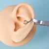 DJCIW Ear Cartilage Piercing Clamps,Stainless Steel Piercing Tool for Precise and Controlled Cartilage Tragus Helix Daith Rook Piercing view 2