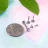 BodyJ4You 4PC Labret Tragus Cartilage 16G Studs - Piercing Aftercare Saline Cleanser view 2