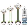 BodyJ4You 4PC Labret Tragus Cartilage 16G Studs - Piercing Aftercare Saline Cleanser view 1