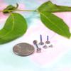 BodyJ4You 4PC Labret Tragus Cartilage 16G Studs - Piercing Aftercare Saline Cleanser view 2
