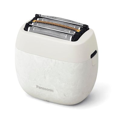 Panasonic ES-PV6A Men's Shaver LAMDASH Palm in 5 Blades high Grade Japan Import 2023 Model (Marble White)