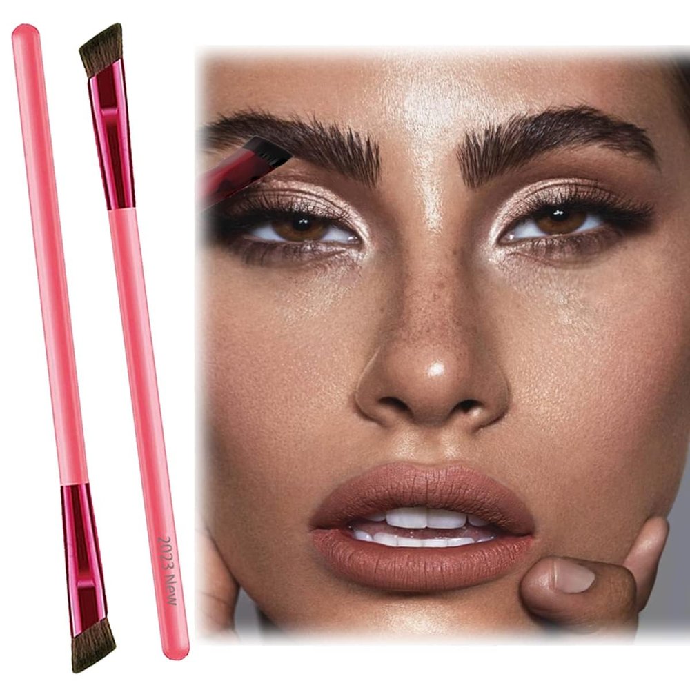 brow brush - Multi Function Eyebrow Brush, Eyebrow Brush Professional Eyebrow Brush,Realistic Eyebrow Brush, Suitable for beginners, eyebrow brush, Professional customized eyebrow brush, 1 Set2pcs