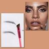 brow brush - Multi Function Eyebrow Brush, Eyebrow Brush Professional Eyebrow Brush,Realistic Eyebrow Brush, Suitable for beginners, eyebrow brush, Professional customized eyebrow brush, 1 Set2pcs view 2