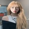 osseoca Girls Wig Gold 65cm 25inch Synthetic Hair Lifelike Wig Hair Daily Natural Female Wigs with Bangs (GLD) view 4