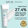 APLB Glutathione Niacinamide Eye Cream | LIPO GLUTA NIAC CEN 27.4% 0.68 FL.OZ/Korean Skincare, Eye cream for dark circles and puffiness, Improve elasticity & provide moisture around eye region view 2