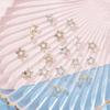 FREEBLOSS 40Pcs Star Acrylic Nail Charms Silver Star Nail Charms Nail Art Charms Shiny Charms for Nail view 4