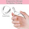 Cuticle Trimmer Cuticle Nippers, Durable Cuticle Cutter, Salon Toe Nail Cuticle Clippers, Stainless Steel Cuticle Remover Cuticle Scissor, Pedicure Manicure Tools for Fingernails and Toenails view 4