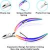 Cuticle Trimmer with Cuticle Pusher, Cuticle Remover Cuticle Scissors Manicure Tools, Professional Stainless Steel Cuticle Cutter, Dead Skin Remover Nail Tools for Fingernails and Toenails view 2