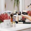 Alipis Rotating Makeup Organizer for Vanity Multifunctional Turntable Storage for Skincare Cosmetics Perfumes and Toiletries Space-saving Design for Bathroom Bedroom and Kitchen view 3