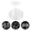 Alipis Rotating Makeup Organizer for Vanity Multifunctional Turntable Storage for Skincare Cosmetics Perfumes and Toiletries Space-saving Design for Bathroom Bedroom and Kitchen view 4