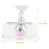 1 Set Nail Stand for Press on Nail Holder Portable Nail Table Nail Supplies Fake Nail Stand Nail Painting Stand Nail Stand for Painting Nails Nail Accessories Press on Nail Stand view 2