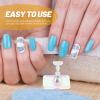 1 Set Nail Stand for Press on Nail Holder Portable Nail Table Nail Supplies Fake Nail Stand Nail Painting Stand Nail Stand for Painting Nails Nail Accessories Press on Nail Stand view 4