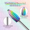 Makartt Nail Drill Bits Set, 10Pcs Tungsten Carbide Nail Drill Bits Bundle Nail Glue Remover for Acrylic Nails Press on Nails view 4
