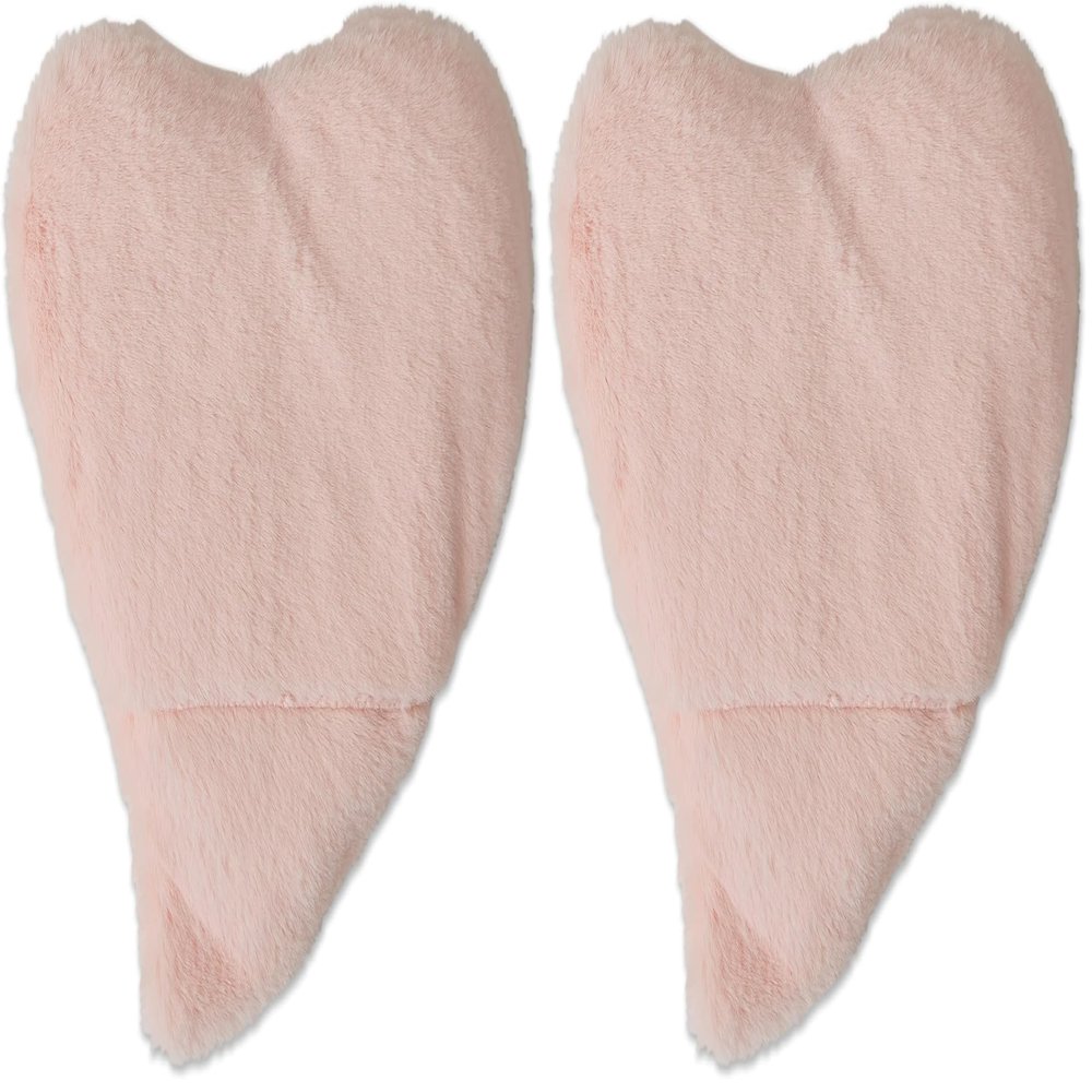 Bucky Hot & Cold Therapy Spa Collection, Reversible Ultra Luxe Eye Pillow, Plush Pink (Pack of 2)