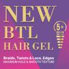 BTL LOC IT! Multi-Use Hair Styling Gel  Strong Hold, Shine Enhancing, Residue-Free Formula for Braids, Twists, Locs, Edges  Perfect for Natural Hair & Extensions, All-Day Sleek Styling, 8 Oz view 3