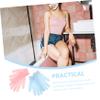 1 Set 2 Pairs Scrub Gloves Body Scrub Wash Mitts Exfoliating Gloves Facial Scrub Face Scrubbers Bath Loofah Body Scrub Exfoliator Practical Bath Glove Exfoliating Spa view 4