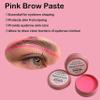 20g Microblading Mapping Paste DuBeauty Pink Tattoo Brow Marker - Permanent Makeup Tool for Eyebrow/Lip Contour Positioning (20g Pink Brow Paste) view 3