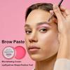 20g Microblading Mapping Paste DuBeauty Pink Tattoo Brow Marker - Permanent Makeup Tool for Eyebrow/Lip Contour Positioning (20g Pink Brow Paste) view 4
